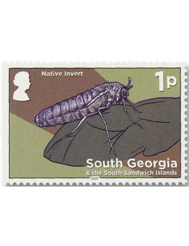 n° 731/742 - Timbre GEORGIE DU SUD Poste