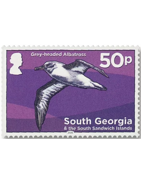 n° 731/742 - Timbre GEORGIE DU SUD Poste