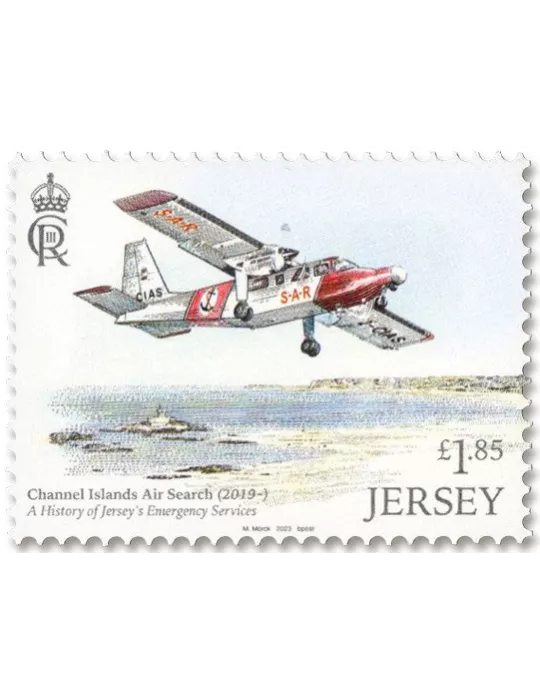 n° 2737/2744 - Timbre JERSEY Poste