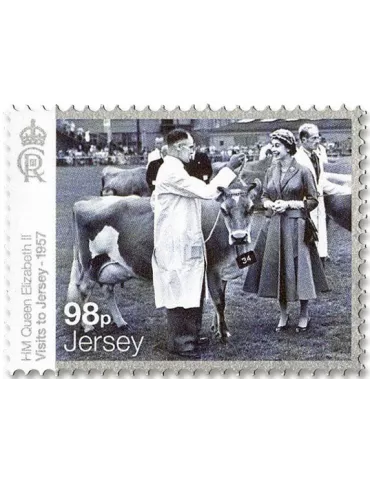 n° 2756/2761 - Timbre JERSEY Poste 2