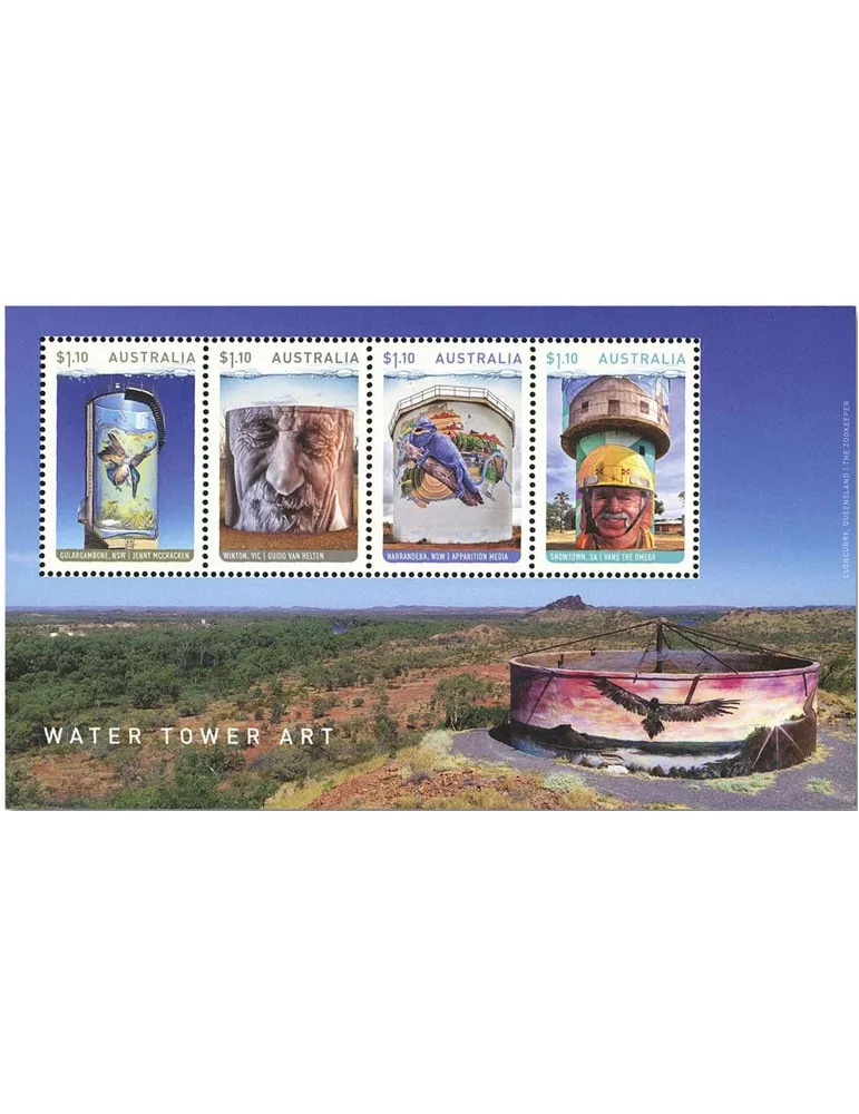 n° 305 - Timbre AUSTRALIE Blocs et feuillets