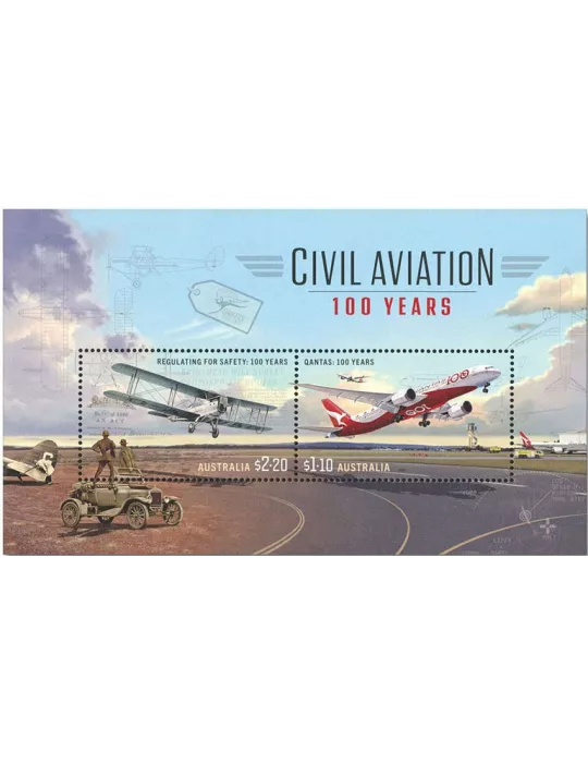 n° 307 - Timbre AUSTRALIE Blocs et feuillets