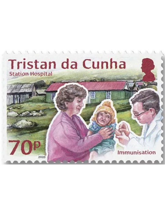 n° 1252/1255 - Timbre TRISTAN DA CUNHA Poste