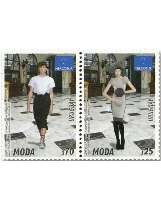 n° 2985/2986 - Timbre URUGUAY Poste