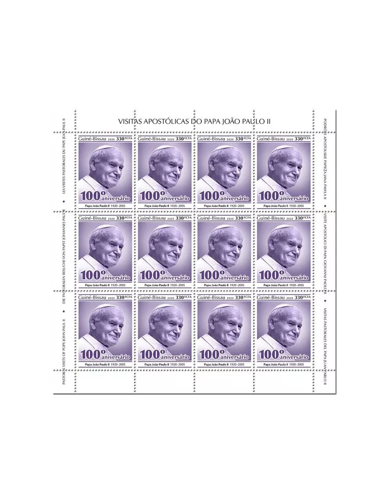 n° F8588/F8591 - Timbre GUINEE-BISSAU Poste