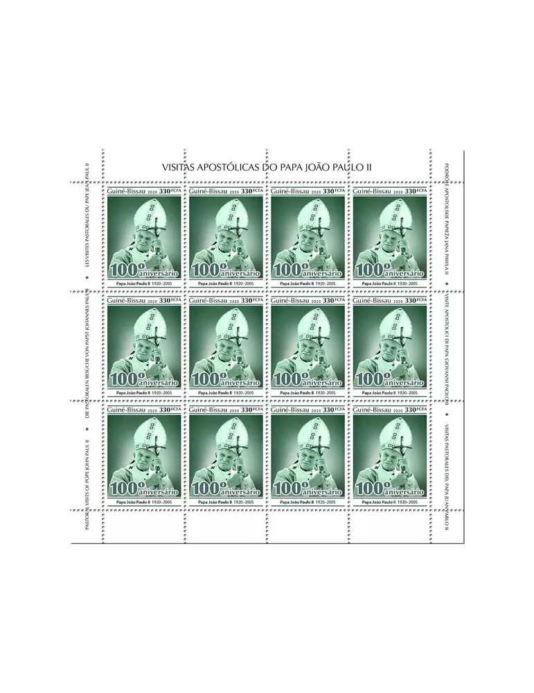 n° F8588/F8591 - Timbre GUINEE-BISSAU Poste