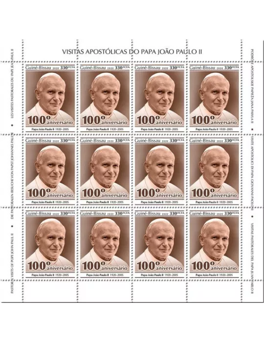 n° F8588/F8591 - Timbre GUINEE-BISSAU Poste