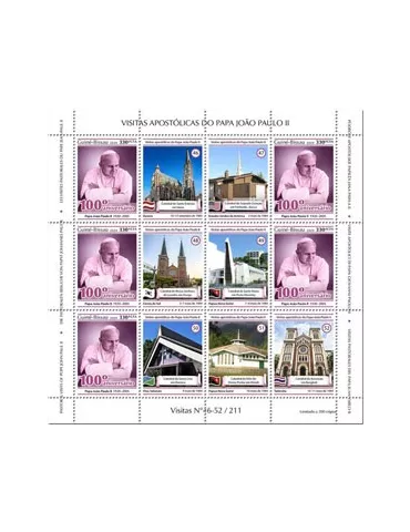 n° F8588A/F8591A - Timbre GUINEE-BISSAU Poste