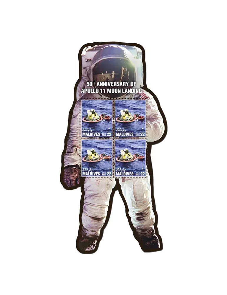 n° F6975 - Timbre MALDIVES Poste