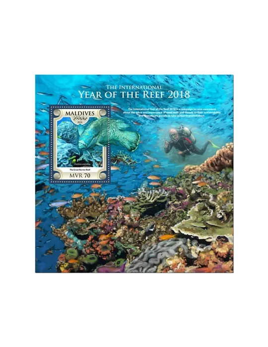 n° 1190 - Timbre MALDIVES Blocs et feuillets