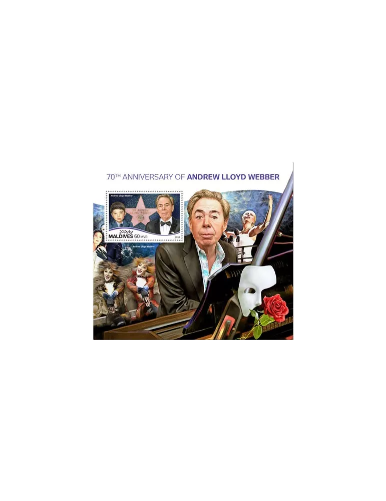 n° 1197 - Timbre MALDIVES Blocs et feuillets