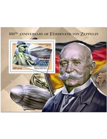 n° 1214 - Timbre MALDIVES Blocs et feuillets