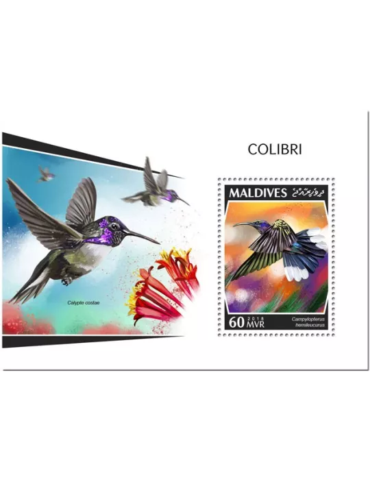 n° 1251 - Timbre MALDIVES Blocs et feuillets