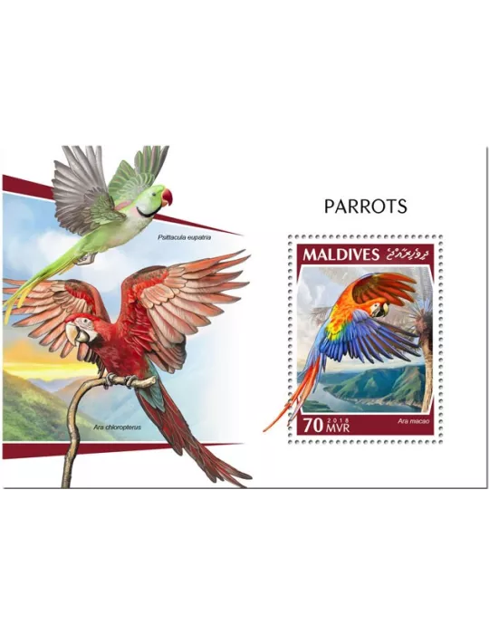 n° 1260 - Timbre MALDIVES Blocs et feuillets