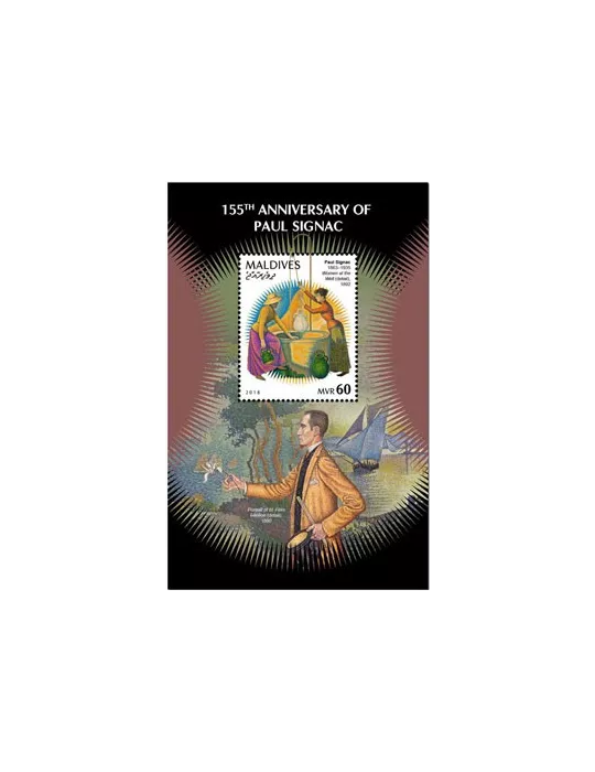 n° 1266 - Timbre MALDIVES Blocs et feuillets