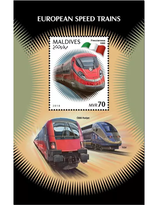 n° 1273 - Timbre MALDIVES Blocs et feuillets