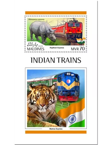 n° 1291 - Timbre MALDIVES Blocs et feuillets