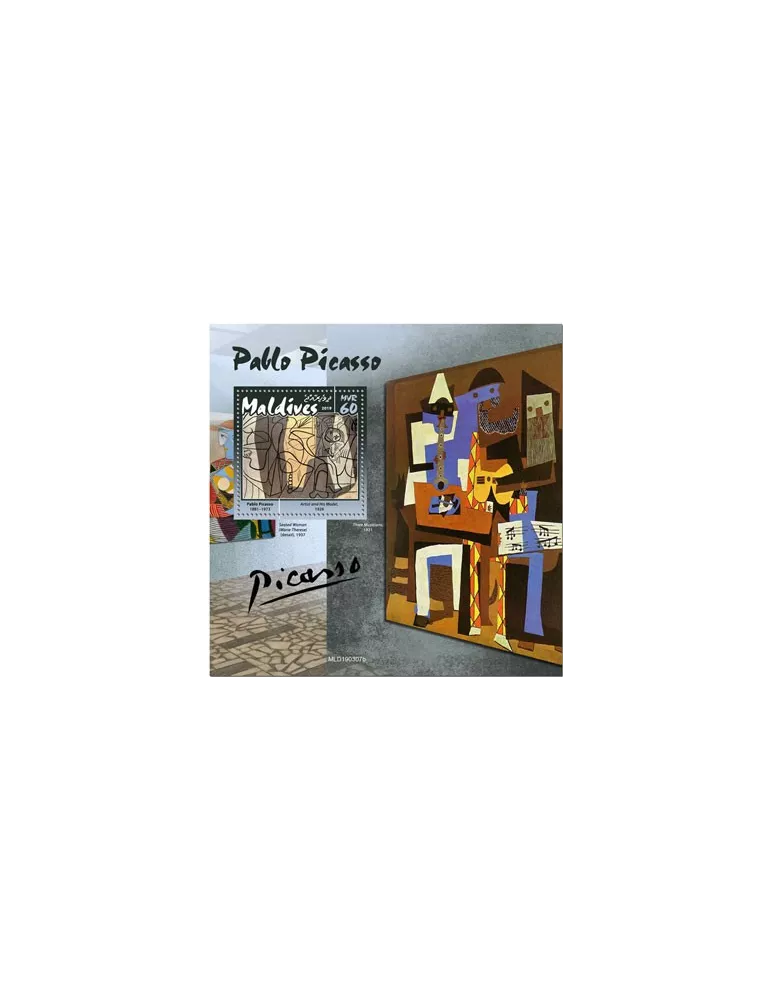 n° 1316 - Timbre MALDIVES Blocs et feuillets