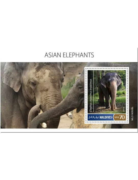 n° 1346 - Timbre MALDIVES Blocs et feuillets