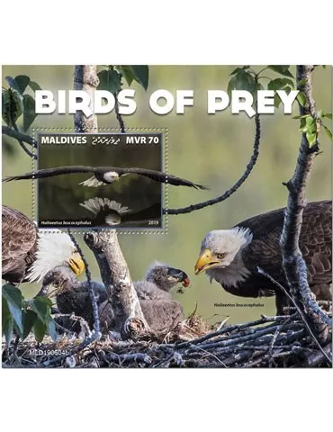 n° 1356 - Timbre MALDIVES Blocs et feuillets