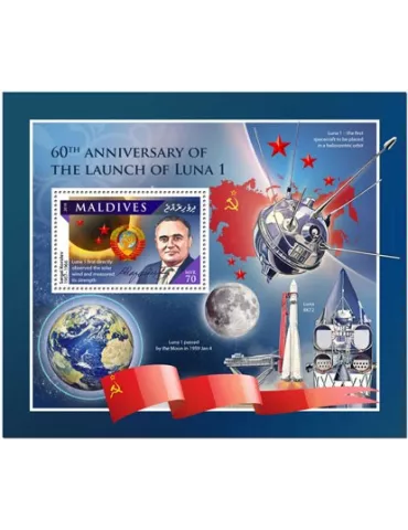 n° 1416 - Timbre MALDIVES Blocs et feuillets