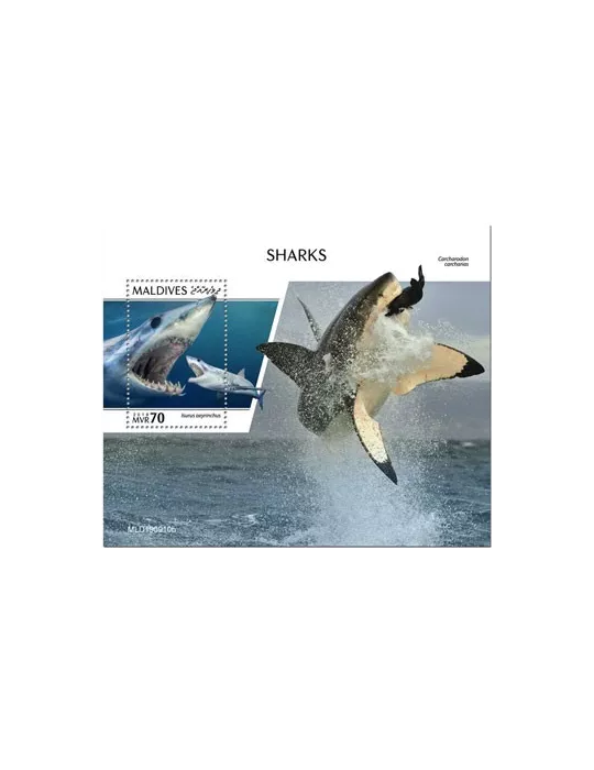 n° 1420 - Timbre MALDIVES Blocs et feuillets