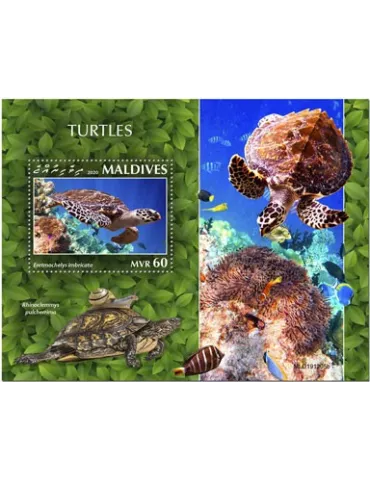 n° 1444 - Timbre MALDIVES Blocs et feuillets