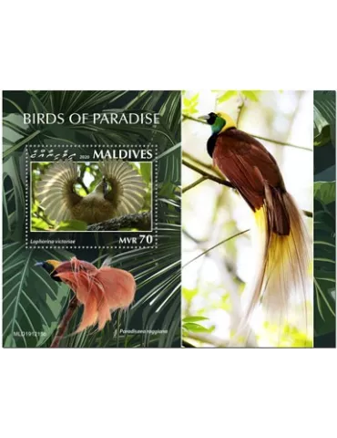 n° 1454 - Timbre MALDIVES Blocs et feuillets