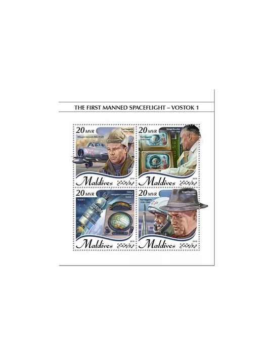 n° 6494/6497 - Timbre MALDIVES Poste