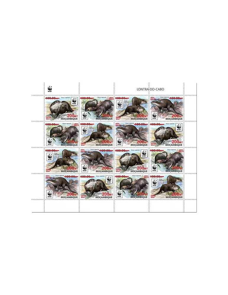 n° F8630 - Timbre MOZAMBIQUE Poste