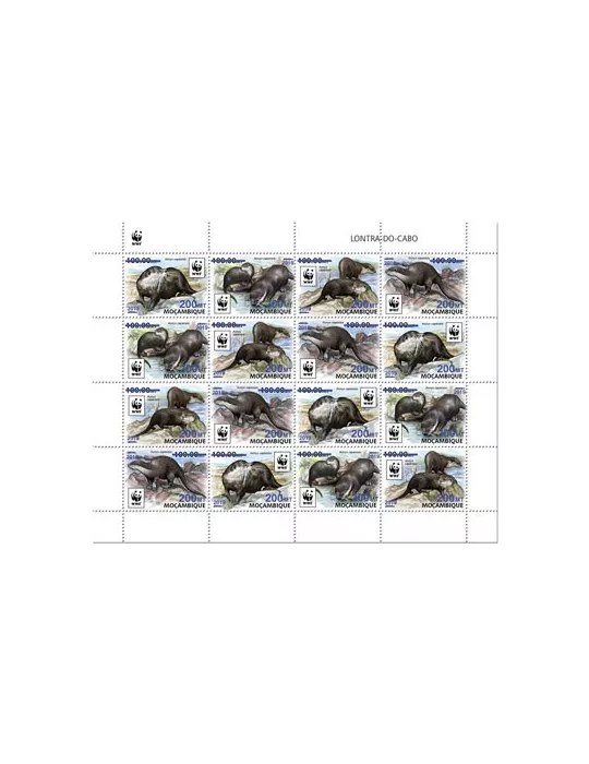 n° F8634 - Timbre MOZAMBIQUE Poste