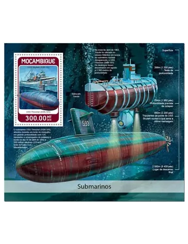 n° 1279 - Timbre MOZAMBIQUE Blocs et feuillets