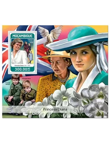 n° 1281 - Timbre MOZAMBIQUE Blocs et feuillets