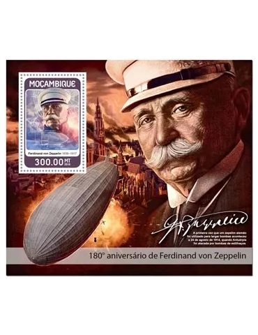 n° 1290 - Timbre MOZAMBIQUE Blocs et feuillets