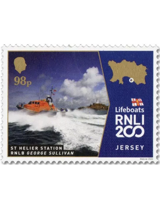 n° 2821/2826 - Timbre JERSEY Poste