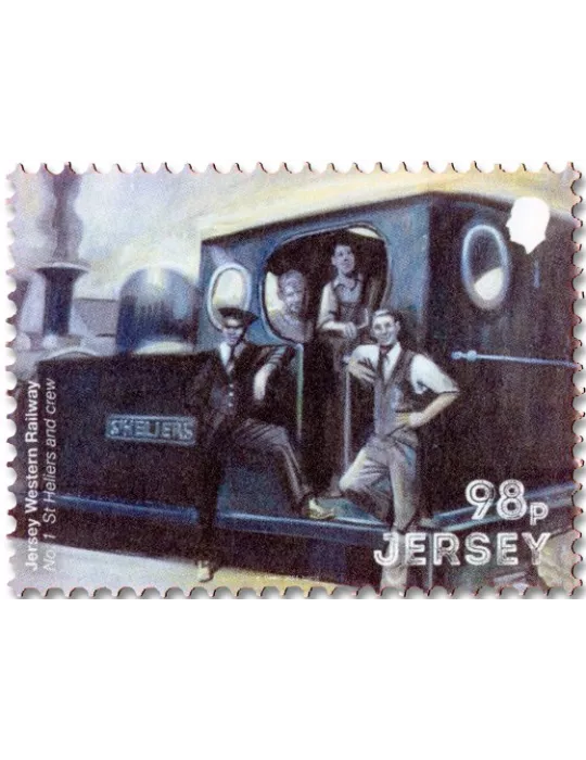 n° 2827/2832 - Timbre JERSEY Poste