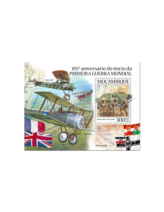 n° 1484 - Timbre MOZAMBIQUE Blocs et feuillets