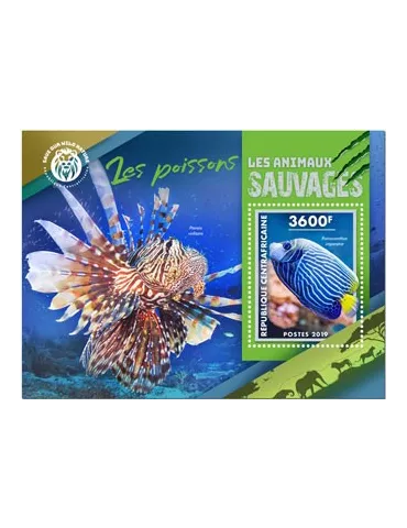 n° 1451 - Timbre CENTRAFRIQUE Blocs et feuillets