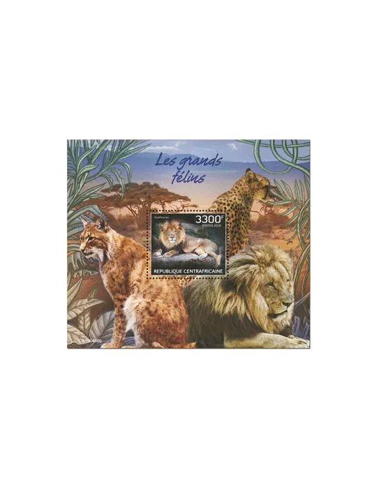 n° 1460 - Timbre CENTRAFRIQUE Blocs et feuillets