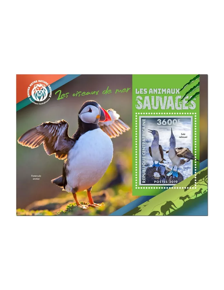 n° 1483 - Timbre CENTRAFRIQUE Blocs et feuillets