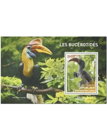 n° 1563 - Timbre CENTRAFRIQUE Blocs et feuillets