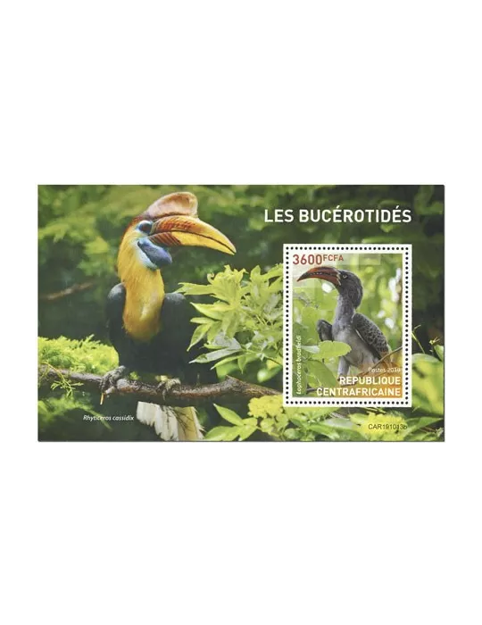 n° 1563 - Timbre CENTRAFRIQUE Blocs et feuillets