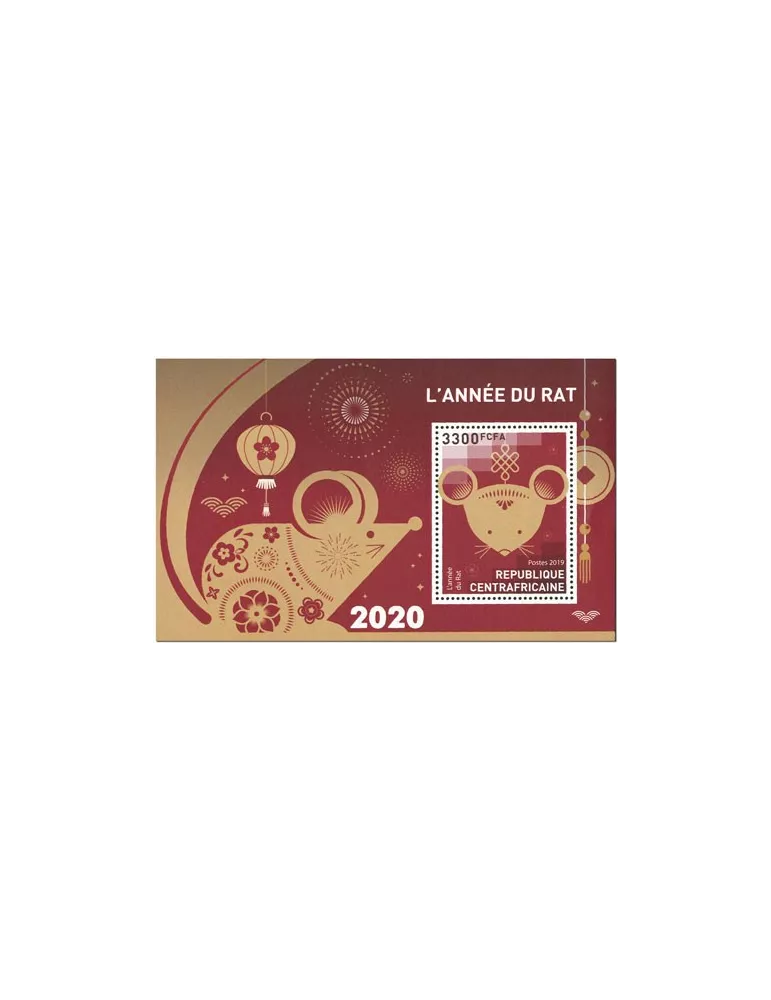 n° 1564 - Timbre CENTRAFRIQUE Blocs et feuillets