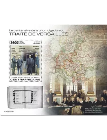 n° 1567 - Timbre CENTRAFRIQUE Blocs et feuillets