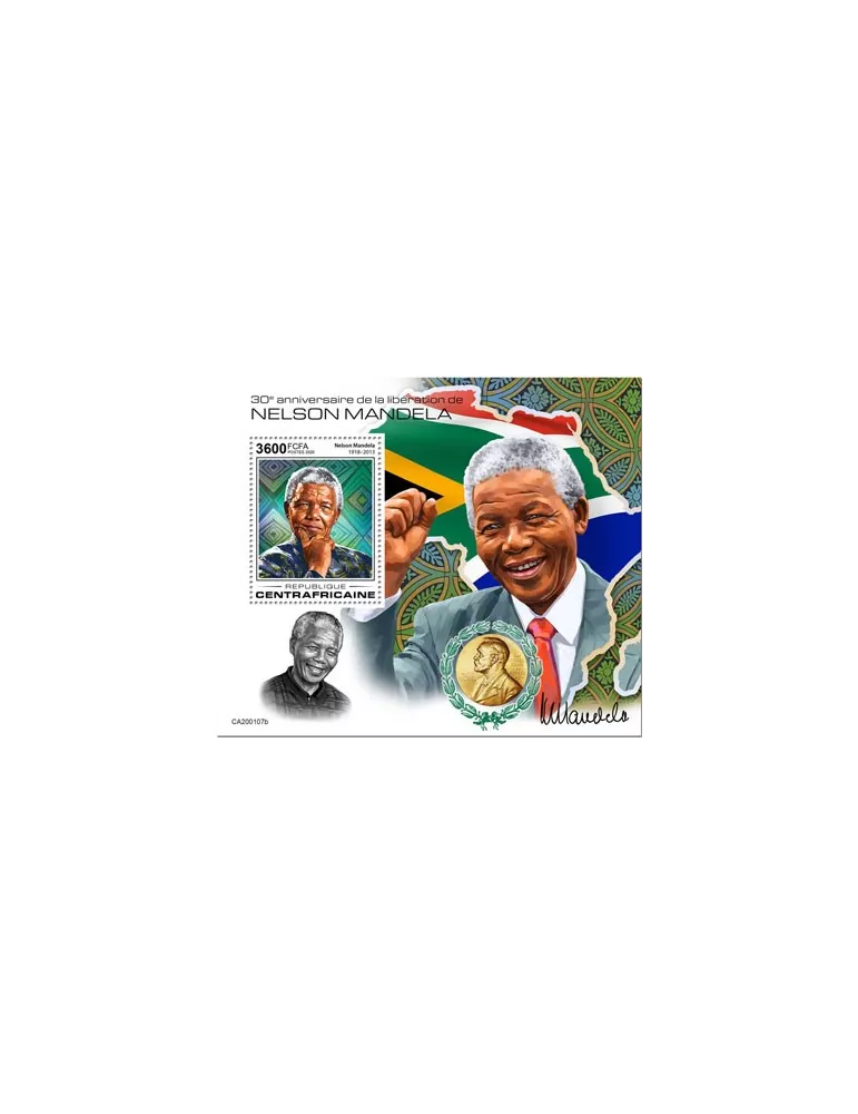 n° 1571 - Timbre CENTRAFRIQUE Blocs et feuillets