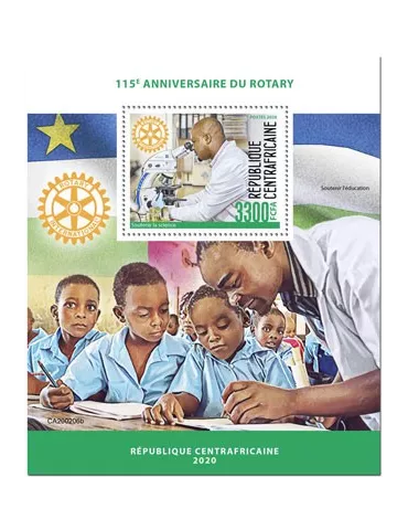 n° 1585 - Timbre CENTRAFRIQUE Blocs et feuillets