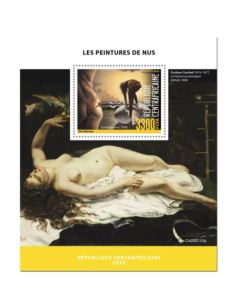 n° 1589 - Timbre CENTRAFRIQUE Blocs et feuillets