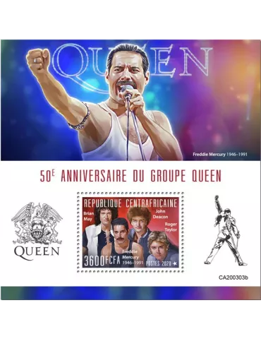 n° 1596 - Timbre CENTRAFRIQUE Blocs et feuillets