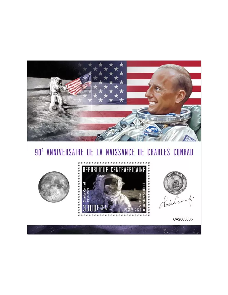 n° 1599 - Timbre CENTRAFRIQUE Blocs et feuillets