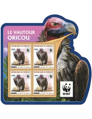 n° F2753/F2756 - Timbre DJIBOUTI Poste